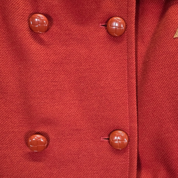 Pou Dou Dou  Jacket Women’s M  Orange Crop Blazer - Picture 5 of 11